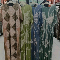 Ld St BLH By Luza - baju Batik Elegan dengan Desain Motif Unik dan Warna Cerah untuk Tampilan Mewah 