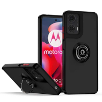 360 Rotation Bracket Case Cover for Motorola G04 Vehicle Magnetic Case Moto G14/Moto G24/Moto G54/Moto G84 Mobile Phone Fundas