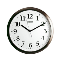 SEIKO時鐘 簡單清晰滑動式秒針掛鐘【NG111】