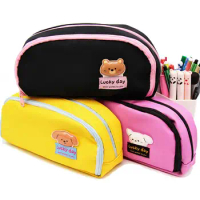 Kawaii Cat Pencil Cases Large Capacity Pencil Bag Pouch Holder Box for Girls Office Student Stationery Organizer School Supplie