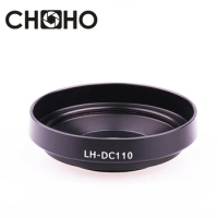 LH-DC110 Lens Hood LHDC110 37mm LH DC110 metal Camera Lente Accessories for Canon G1X Mark III G1XM3 G1X3