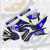 Decal/Stiker WR155/CRF150L/Dtracker-DTX/klx gordon /KLX BF full body(Bisa ganti warna+nama+no)