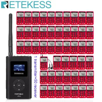 RETEKESS FT11 Tour Guide System Wireless Audio Microphone System For Tour Guiding Church Conference Meeting Training
