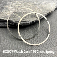 Mod SKX Bezel Click Spring SKX Case Spare Parts Fits Seiko SKX007 SKX173 SKA35 Watch Case 120 Clicks Unidirectional Bezel Spring