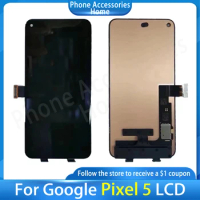 Original 6.0" For Google Pixel 5 GD1YQ GTT9Q LCD Display Touch Screen Digitizer Assembly With Frame Replacement