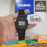 CASIO ORIGINAL - CASIO W-218H-1AVDF - JAM TANGAN PRIA JAM PRIA - RUBBER CASIO W-218H-1A W 218H 1A 21