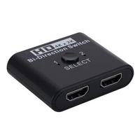HD Multimedia Interface Switch Support 4K 60Hz 2 Input 1 Output/1 Input 2 Output HD Switcher Box For Computers Monitor
