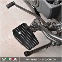 2017 2018 2019 2020 2021 CMX250 CMX300 CMX500 Foot Pegs Pedals Rest wide Footpegs For Honda Rebel 250 300 CMX 500 Accessories