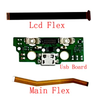 Usb Charger Charging Dock Plug Connector Board LCD Display Screen Main Flex Cable For Lenovo Tab M8 HD TB-8505F TB-8505X 8505
