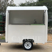 Wholesale Price airstream camping trailer food vans caravan chinese style food cart Food Trailer