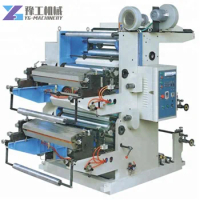 YG Reliable Quality and High Speed Aluminum Foil Label Printing Machine Roll Sticker Label Flexo Paper Cup Printing Machine