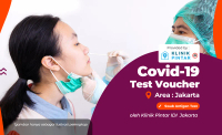 COVID-19 Swab Antigen Test Drive-Thru at Klinik Pintar IDI Jakarta