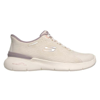 Hands Free Slip-ins : Skech-Air  Dynamight 2.0 - Upward Shift รองเท้าลำลองผู้หญิง สีครีม