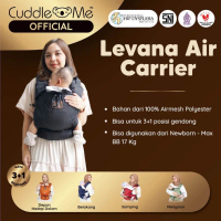 Gendongan CuddleMe Levana Air Carrier - Gendongan SSC M Shape - Gendongan Untuk New Born Sampai 2 Ta