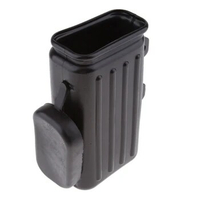 Black Tool Box Holder Container For Suzuki DR250 Djebel TW200 TW225 High Class Quality and Very Durable.