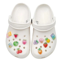 Cute Fashion Charms for Crocs Love Shape Candy Shoes Charms for Crocs Accessories Clogs Small and Exquisite Girl Gifts
