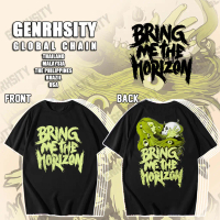 COD เสื้อ Bring Me The Horizon เสื้อยืดลําลอง Graphic ผ้าฝ้าย พิมพ์ลายกราฟฟิค สําหรับผู้ชาย และผู้หญ
