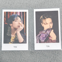 [2pc] Ten Polaroid Official from NCT U Work It Mini Collect Book
