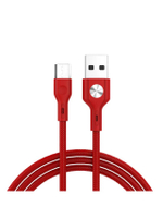 สายชาร์จ Type- C (1เมตร, สี Red) รุ่น GC-60T