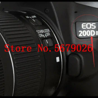 Applicable to FOR Canon 200D II, second generation, black label, sign, nameplate, logo, brand factory, authentic
