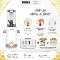 Senus Slow Juicer pengekstrak buah low watt tanpa ampas SJ-02