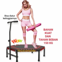 Trampolin trampoline genggam T bar yoga fitness good quality