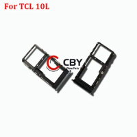 For TCL 10 Plus 10 5G 10L T782H T770H T770B T790Y T790H T790W SIM Card Tray Slot Holder Adap Replacement parts