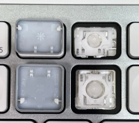 Logitech MX Keys Mini Wireless GRAY REPLACEMENT KEYBOARD KEYCAPS KEYS (YR0084)