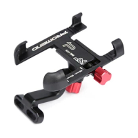 Promend 360 Rotatable Bike Mobile Phone Holder Aluminum Adjustable Bicycle Holder Non-slip MTB Mount Stand Cycling Bracket