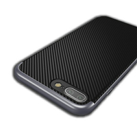 iPhone7 i7 Plus 碳纖維 手機殼 金屬 邊框殼 手機殼 保護殼 Apple 手機套 『無名』 K09116
