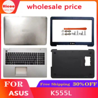 For ASUS K555L Laptop Replacement LCD Back Cover/Front Panel/Palm Rest Keyboard/Bottom Cover