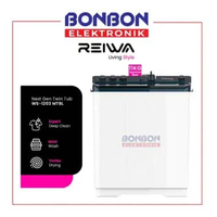 Reiwa Mesin Cuci 2 Tabung 11Kg WS-1203MTBL / WS 1203 MTBL / WS 1203 Midnight Blue - Vortex Drying -