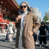 Hijacket Genova Jaket Bolak Balik Wanita dan Pria Tebal dan Halus Jaket Kekinian Musim Dingin Casual