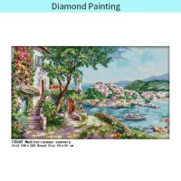 Diamond painting Sea view diamond painting accessories 5d diamond painting diamond painting full square new arrival diy