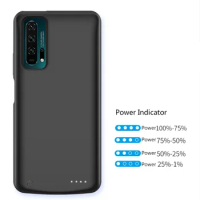 Phone case For Huawei Nova 5T Slim Battery Charger Case Backup Powerbank Charging Cover For Huawei Nova5t Charging Back covet