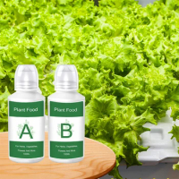 2Pcs/Box General Hydroponics Nutrients A and B for Plants Flowers Vegetable Fruit Hydroponic Plant Food Solution