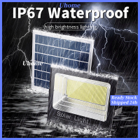 【Siap Stok】Solar Light Lampu Panel Surya Tenaga 300Watts Led Outdoor Flood Light Cell 50W 100W 200W 