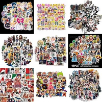 BACA DESKRIPSI Sticker Stiker Anime Manga Demon Slayer / Attack on Titan / Blue Lock / One Piece / H