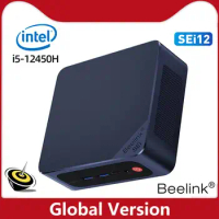 Beelink SEi12 12450H Mini PC Intel Core i5-12450H 12th Gen DDR4 SSD Wifi6 BT5.2 PCle4.0 SEi 12 Desktop Game Computer