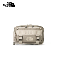 【The North Face 官方旗艦】北面男女款棕色DWR防潑水大容量休閒腰包｜8BK5BI3