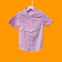 Kemeja Plain Budak Lelaki, Kids Boys Plain Shirt (2Years - 12Years)