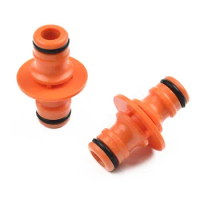 Double Hose Connectors Fitting Fittings Garden Hose Set Tube 1/2inch Watering 10pcs Connector Joint Male Pipe ABS