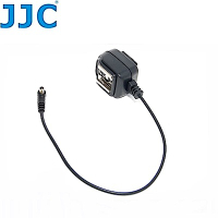 JJC副廠佳能Canon相機熱靴轉接器含PC端子同步線轉換器HP-C(含PC閃光燈連接線)