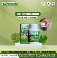 Penyubur Kesuburan Untuk Pak Suami Sperma Encer, Keluar Sedikit, Mudah Loyo - Keloreena Ekstrak Daun