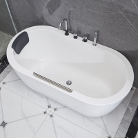 亞克力免安裝雙層保溫小戶型獨立式民宿加厚浴缸成人家用酒店浴缸