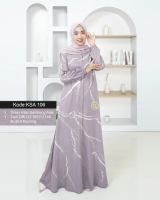 DRESS GAMIS TWILL ORI BY ELZHAF LD 100 CM PJ 140 CM