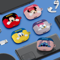 Donald Duck Stitch Cartoon Headphone Shell for AirPods 3 Protective Cover Apple Wireless Bluetooth Three Generations