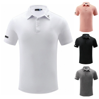 『2022春夏裝』高爾夫服裝男裝夏季短袖Polo衫透氣快乾寬鬆球衣T恤golf彈力上衣