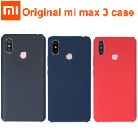 Genuine Xiaomi Mi Max 3 case cover Xiaomi max3 back cover shockproof fabric case capas Original Mi max3 pro cover shell