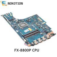 NOKOTION 813021-501 813021-001 813021-601 Laptop Motherboard For HP Envy M6-P113DX 15Z-AH M6-P ACW51 LA-C502P FX-8800P CPU